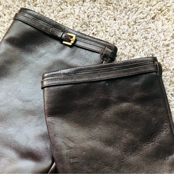 - Coach Leona boots size 7.5 equestrian booties shoes - Picture 11 of 16